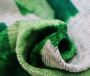 Canvello Decorative Green Throw Pillow Down Filled - 16x24 in