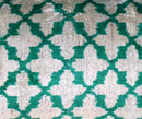 Canvello Decorative Green Throw Pillow Down Filled - 16x24 in