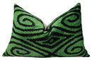 Canvello Decorative Green Throw Pillows for Couch - 16x24 in