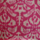Canvello Decorative Pink Beige Geometric Throw Pillow Down Feather Filled - 16x16 in