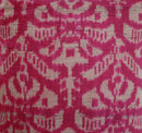 Canvello Decorative Pink Beige Geometric Throw Pillow Down Feather Filled - 16x16 in