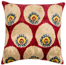 Canvello Decorative Pink Beige Throw Pillow - 24"x24"