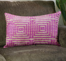 Canvello Decorative Pink Velvet Cushions | 16 x 24 in (40 x 60 cm)