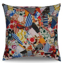 Canvello Elegance in Bloom Print Silk Throw Pillow