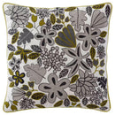 Canvello Floral Hand Embroidered Pillows | 20 X 20 in (50 X 50 cm)