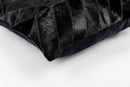 Canvello Genuine Cowhide Leather Decorative Throw Pillows - Handmade Patchwork Boho Accent Pillows For Sofa, Couch, Bed, Chair - Western Southwestern Farmhouse Pillow Covers With Feather Down Insert Included