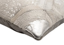 Canvello Genuine Cowhide Leather Decorative Throw Pillows - Handmade Patchwork Boho Accent Pillows For Sofa, Couch, Bed, Chair - Western Southwestern Farmhouse Pillow Covers With Feather Down Insert Included