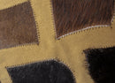 Canvello Genuine Cowhide Leather Decorative Throw Pillows - Handmade Patchwork Boho Accent Pillows For Sofa, Couch, Bed, Chair - Western Southwestern Farmhouse Pillow Covers With Feather Down Insert Included