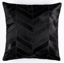Canvello Genuine Cowhide Leather Decorative Throw Pillows - Handmade Patchwork Boho Accent Pillows For Sofa, Couch, Bed, Chair - Western Southwestern Farmhouse Pillow Covers With Feather Down Insert Included