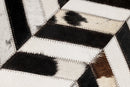 Canvello Genuine Cowhide Leather Decorative Throw Pillows - Handmade Patchwork Boho Accent Pillows For Sofa, Couch, Bed, Chair - Western Southwestern Farmhouse Pillow Covers With Feather Down Insert Included
