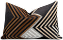 Canvello Genuine Cowhide Leather Decorative Throw Pillows - Handmade Patchwork Boho Accent Pillows For Sofa, Couch, Bed, Chair - Western Southwestern Farmhouse Pillow Covers With Feather Down Insert Included)