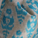Canvello Geometric Blue Pillows With Luxury Decorative Cover - 16x16 in