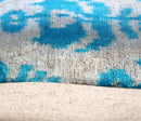 Canvello Geometric Blue Pillows With Luxury Decorative Cover - 16x16 in