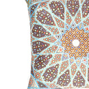 Canvello Geometrical Tile Pattern Decorative Pillow - 16' X 16'