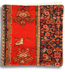 Canvello Hand Knotted Vintage Farahan Rug Pillow - 20"X20"