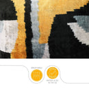Canvello Handmade Black And Gold Throw Pillows | 18x18