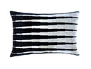 Canvello Handmade Black White Decorative Pillow and Insert | 16x24 in