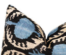 Canvello Handmade Blue Pomegranate Throw Pillows - 16x24 in