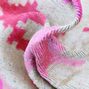 Canvello Handmade Blush Pink Decorative Pillow with Down Insert -  20"X20"