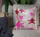Canvello Handmade Blush Pink Decorative Pillow with Down Insert -  20"X20"