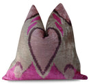 Canvello Handmade Decorative Throw Pillow with Down Filled Cushion Insert