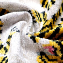 Canvello Handmade Designer Tiger Throw Pillow Down Filled - 16"X24"