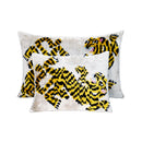 Canvello Handmade Designer Tiger Throw Pillow Down Filled - 16"X24"