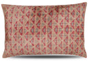 Canvello Handmade Earth Tones Decorative Velvet Silk Pillow - 16" X 24"