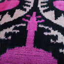 Canvello Handmade Floral Pink Throw Pillows - 16x16 inch
