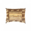 Canvello Handmade Gabbeh Lori Pillow - 12" X 12"