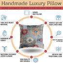 Canvello Handmade Gray Velvet Throw Pillow - 20x20
