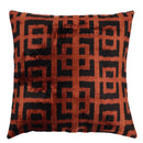 Canvello Handmade Luxury Brown Velvet Throw Pillow - 20x20
