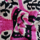 Canvello Handmade Luxury Decorative Pink with Doen Feather Pillow - 16x24in