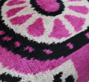 Canvello Handmade Luxury Decorative Pink with Doen Feather Pillow - 16x24in