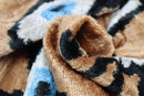 Canvello Handmade Luxury Handmade Velvet Silk Evil Eye Throw Pillow With Down Insert- 16x24 in