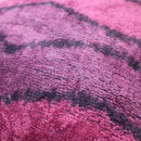 Canvello Handmade Luxury Pink Throw Pillow with Down Insert - 16x24 in