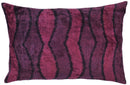 Canvello Handmade Luxury Pink Throw Pillow with Down Insert - 16x24 in