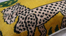Canvello Handmade Luxury Yellow Tiger Throw Pillows - 16x24 in