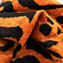 Canvello Handmade Orange Throw Pillow - 16x16 in