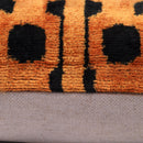 Canvello Handmade Orange Throw Pillow - 16x16 in