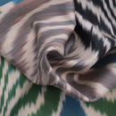 Canvello Handmade Silk Decorative Throw Pillow with Down Filled Insert