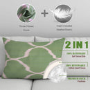 Canvello Handmade Silk Decorative Throw Pillow with Down Filled Insert
