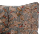 Canvello Kerman Rug Pillow With Red Pillow Covers - 16"x16"