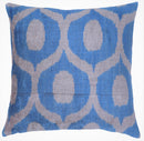 Canvello Luxurious Blue Velvet Throw Pillows - 20x20