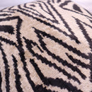 Canvello Luxury Black And Ivory Throw Pillows - 16x24