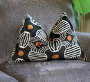 Canvello Luxury Black Pillows For Bed | 16x24 | 16x16 in |Set of 2