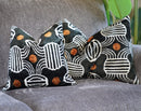 Canvello Luxury Black Pillows For Bed | 16x24 | 16x16 in |Set of 2