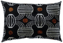 Canvello Luxury Decorative Black Throw Pillow | 16 x 24 in (40 x 60 cm)