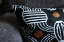 Canvello Luxury Decorative Black Throw Pillow | 16 x 24 in (40 x 60 cm)