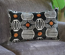 Canvello Luxury Decorative Black Throw Pillow | 16 x 24 in (40 x 60 cm)